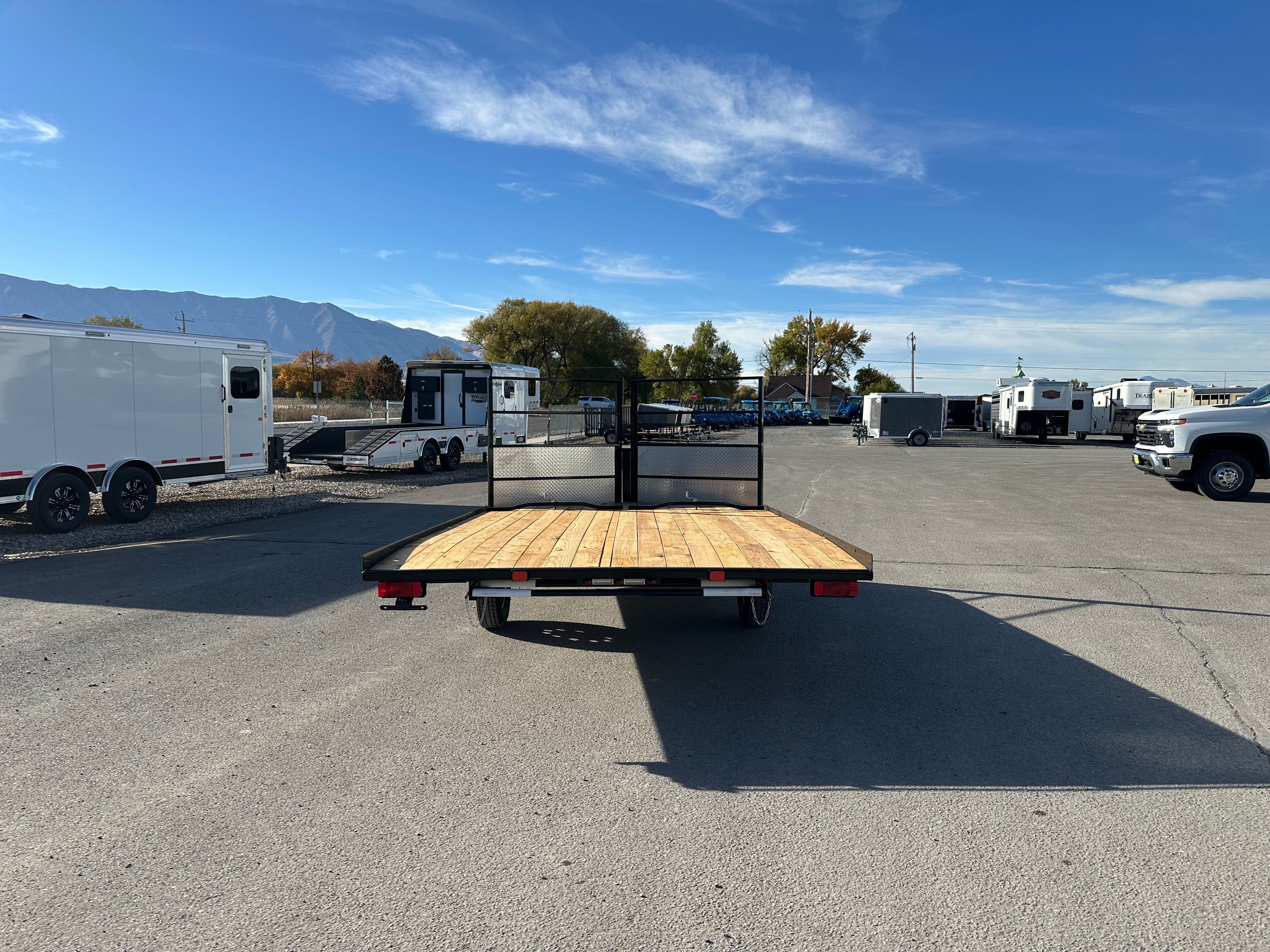 2025 Echo 2-Place open Sled Trailer