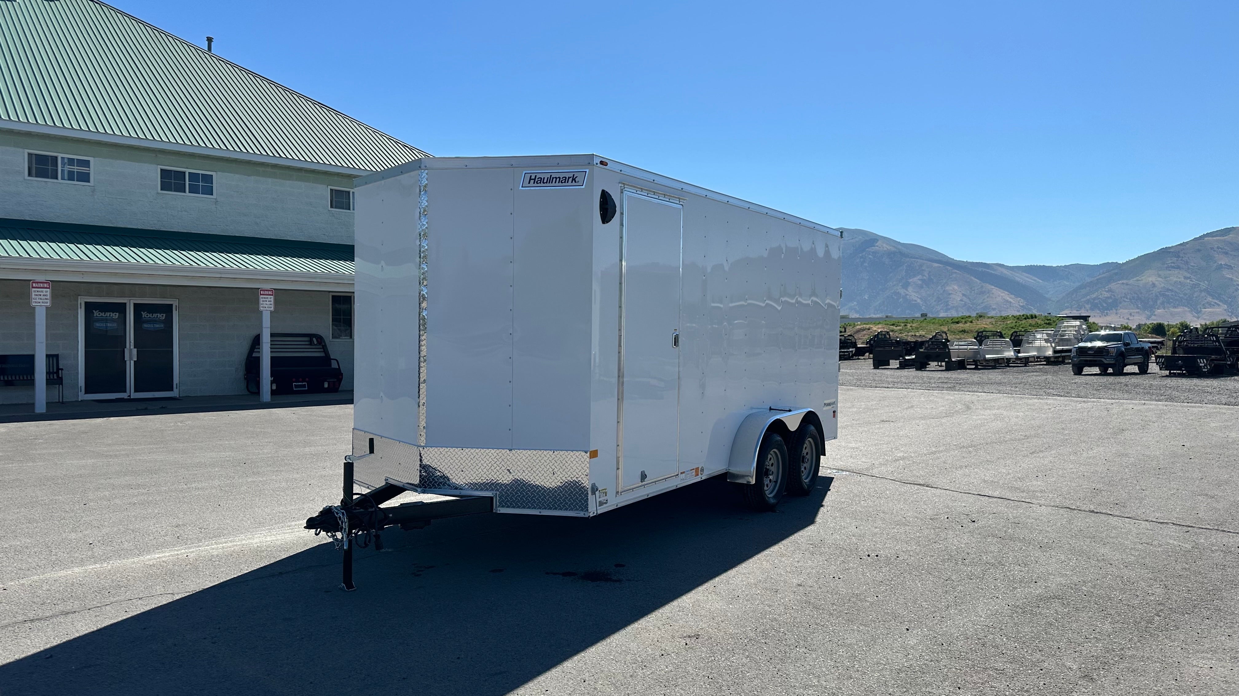 2024 Haulmark 7X16 with Rear Ramp Door