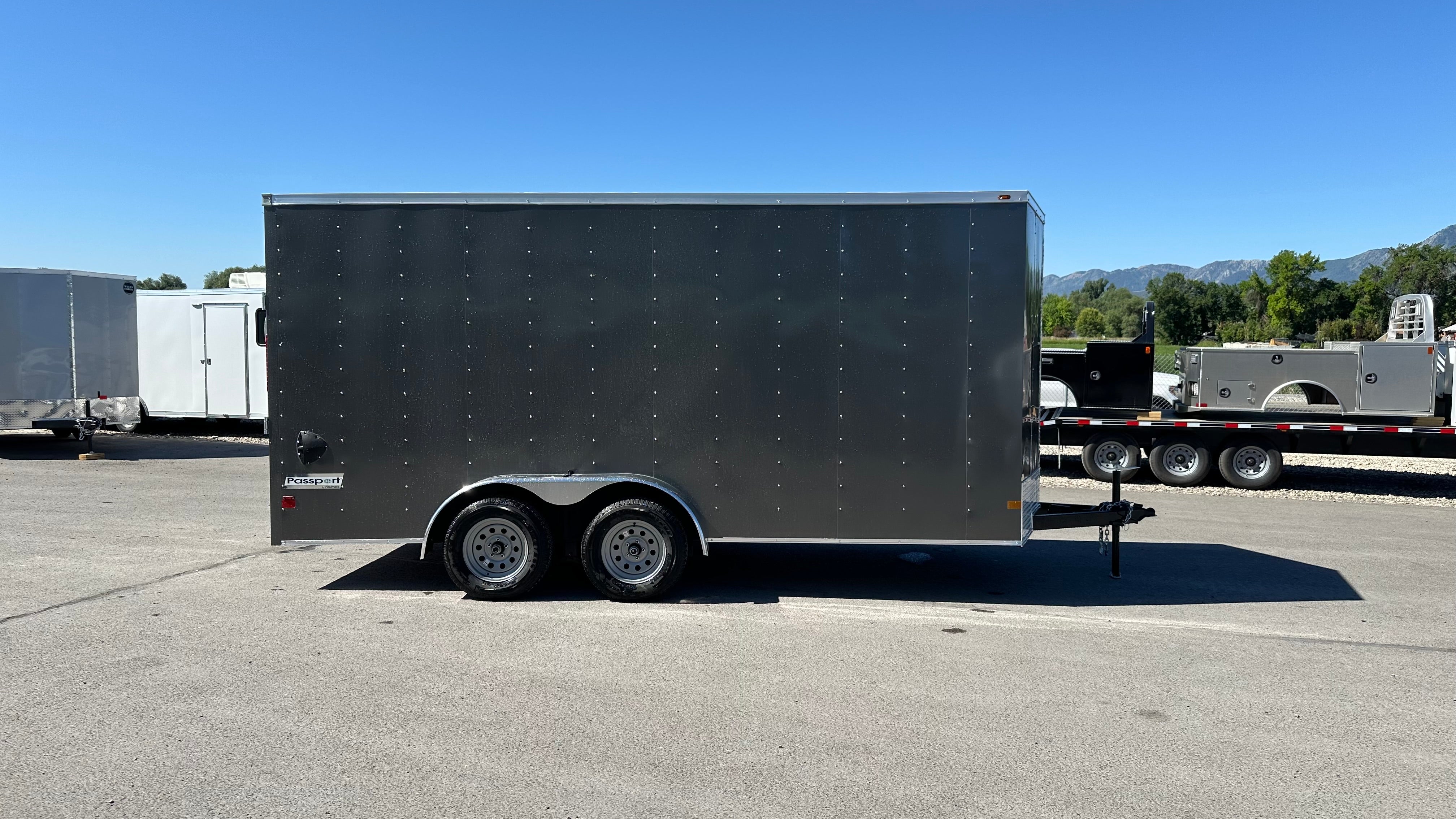 2024 Haulmark 7X16 Cargo Trailer with Ramp Door