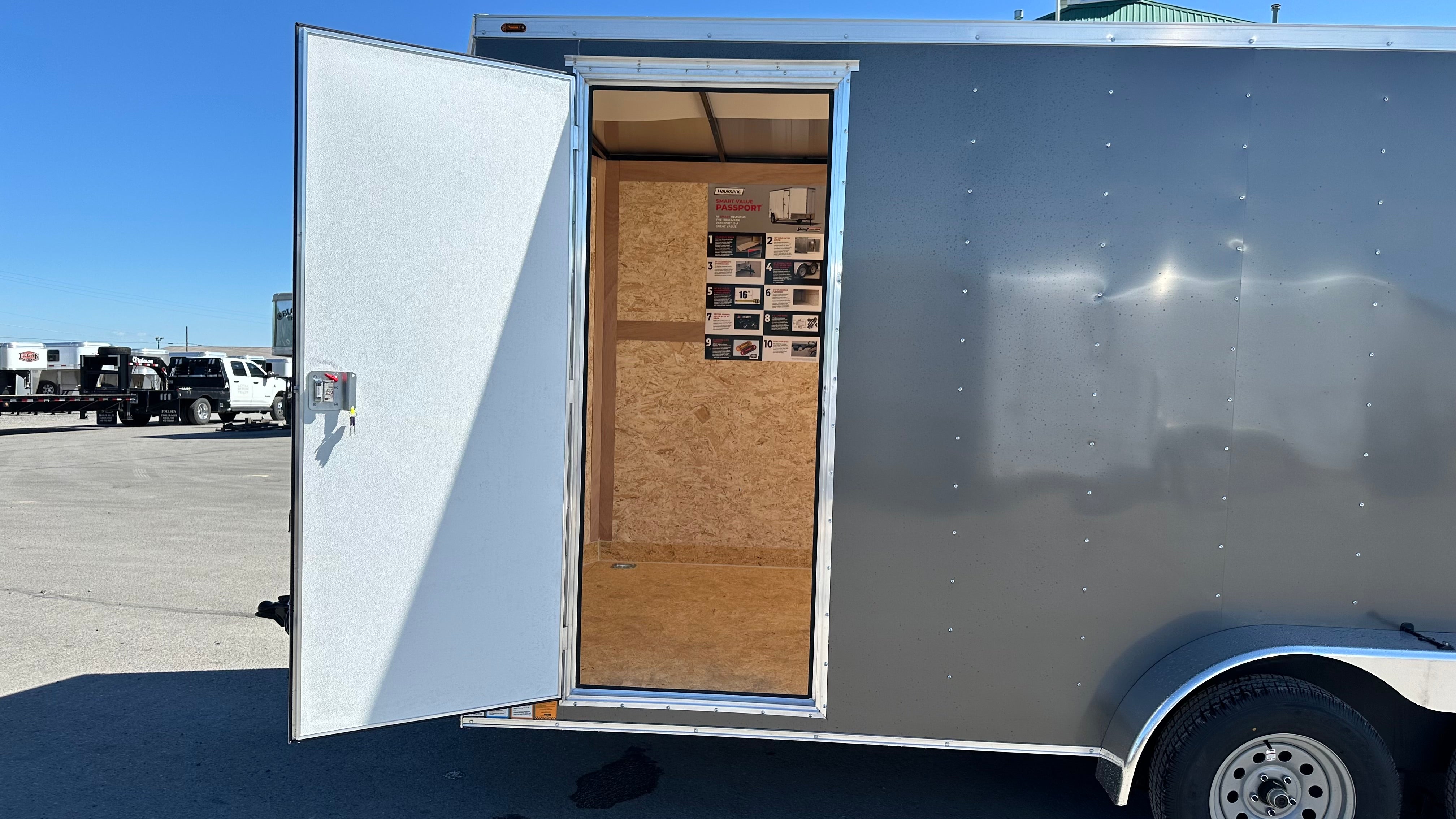 2024 Haulmark 7X16 Cargo Trailer with Ramp Door