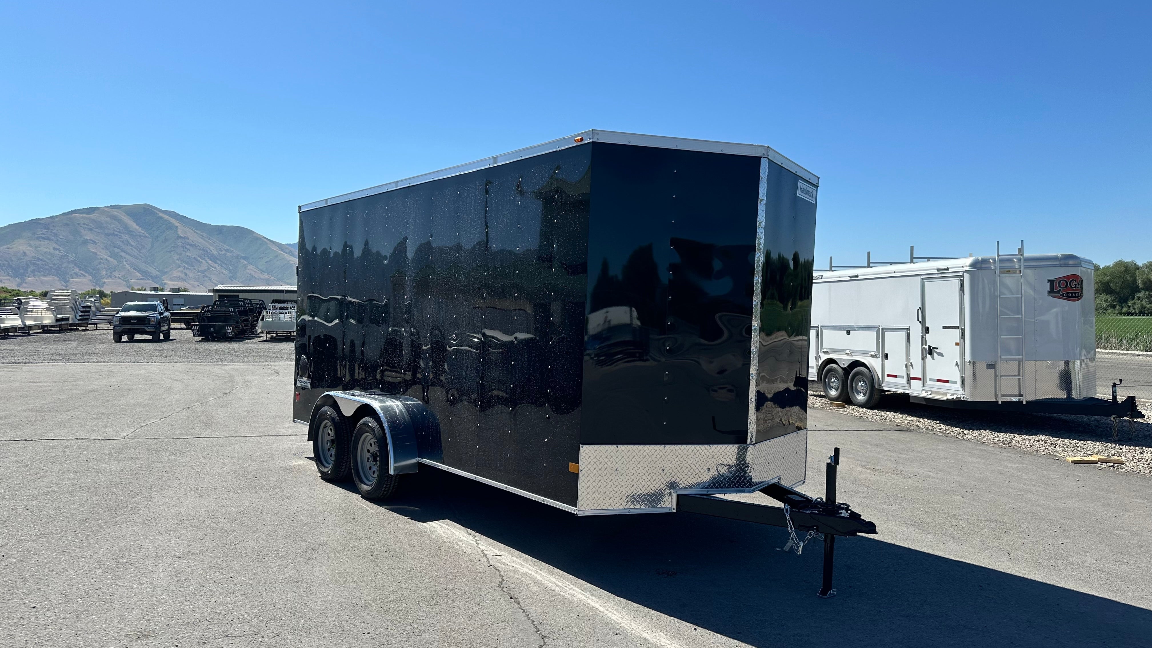 2024 Haulmark 7X16 Cargo Trailer with Rear Ramp