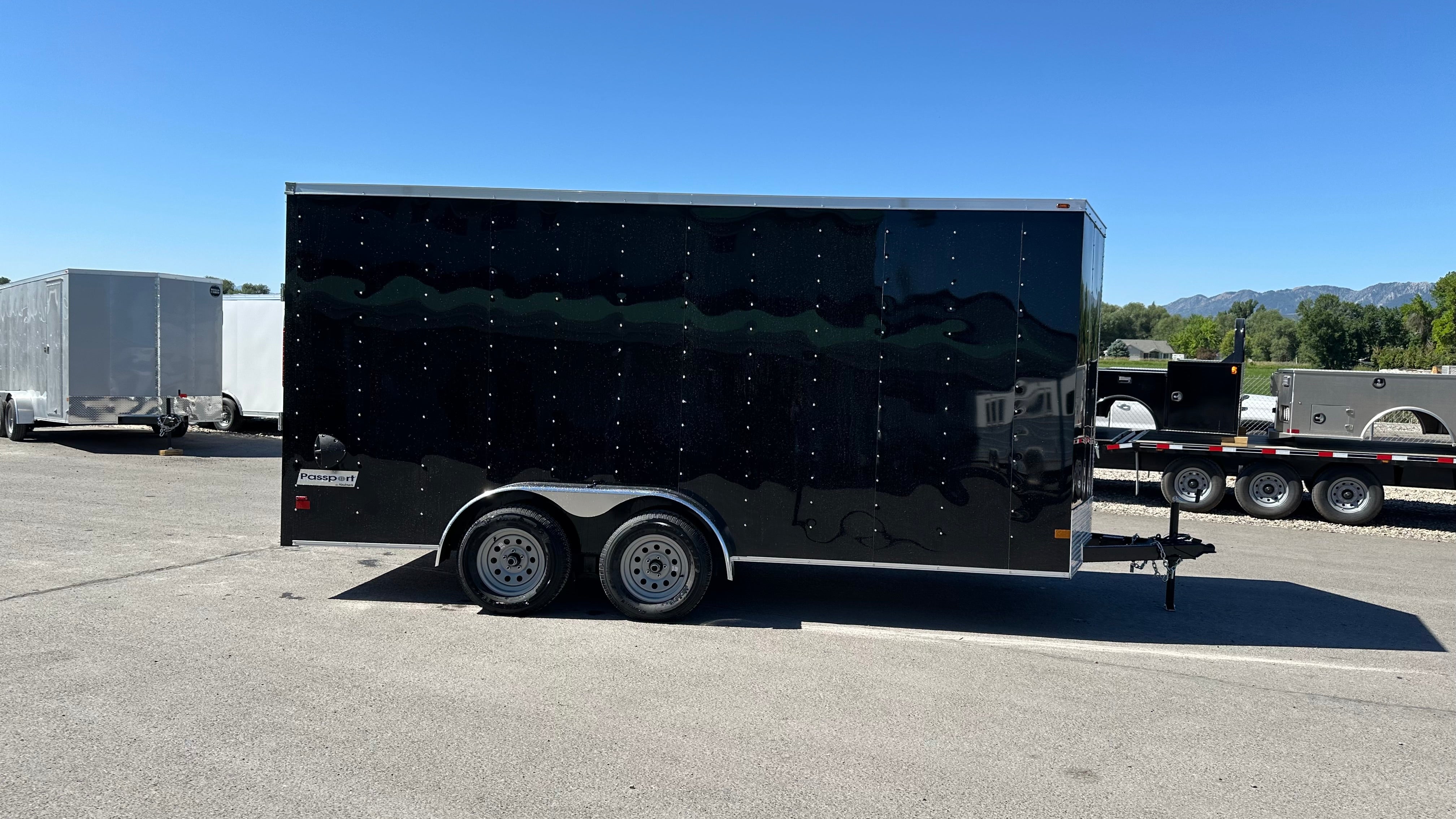 2024 Haulmark 7X16 Cargo Trailer with Rear Ramp