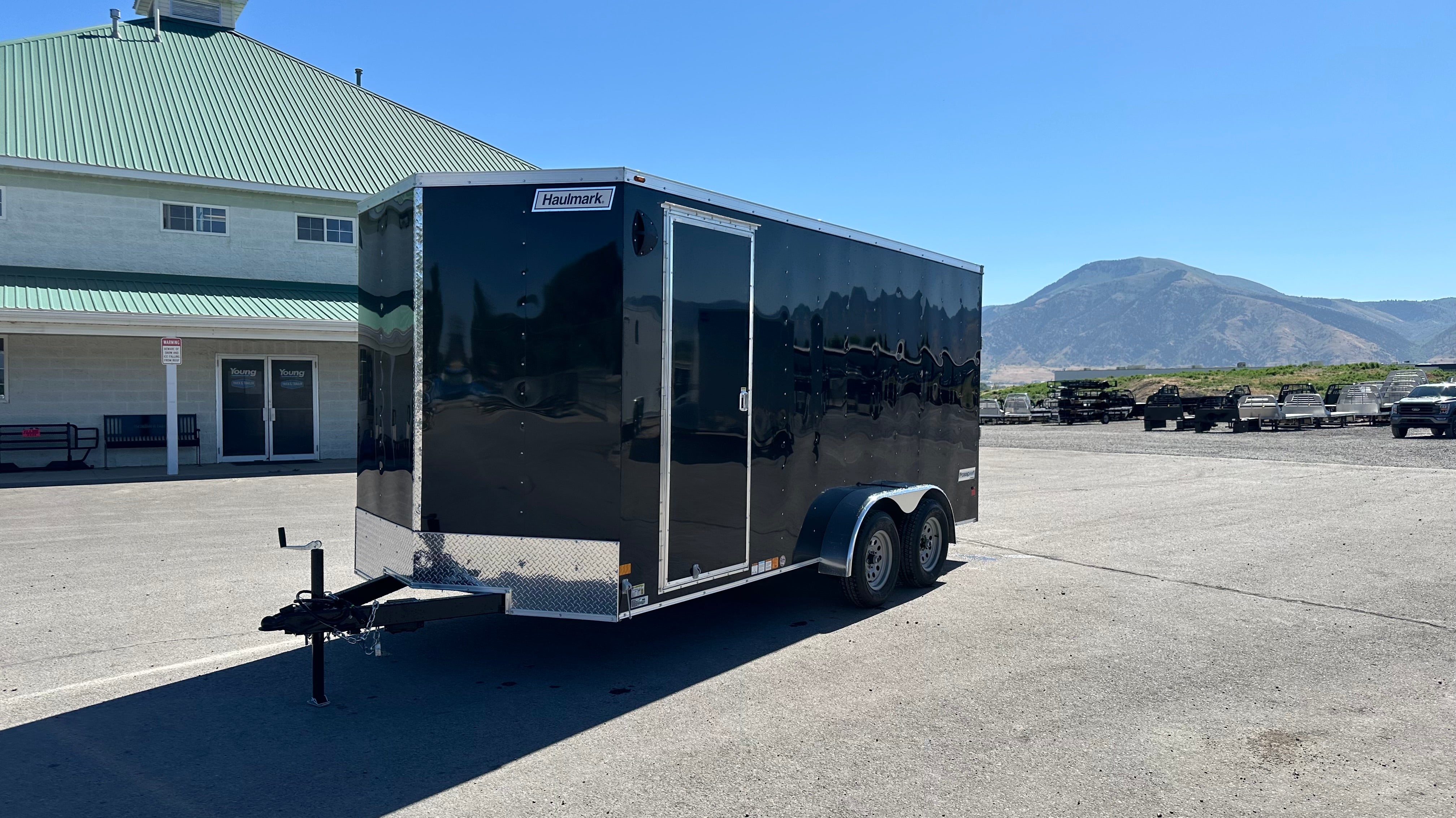 2024 Haulmark 7X16 Cargo Trailer with Rear Ramp