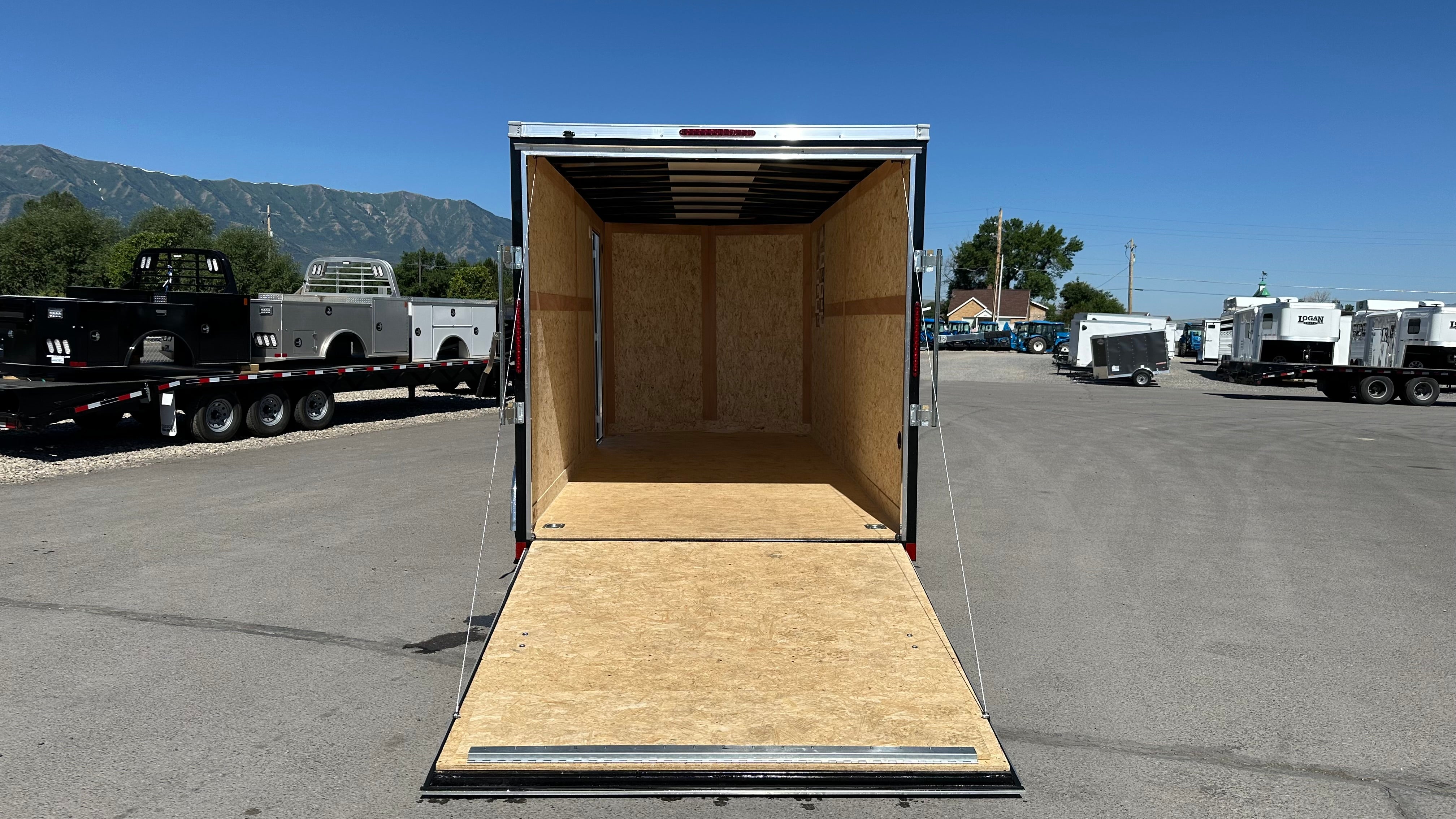 2024 Haulmark 7X16 Cargo Trailer with Rear Ramp