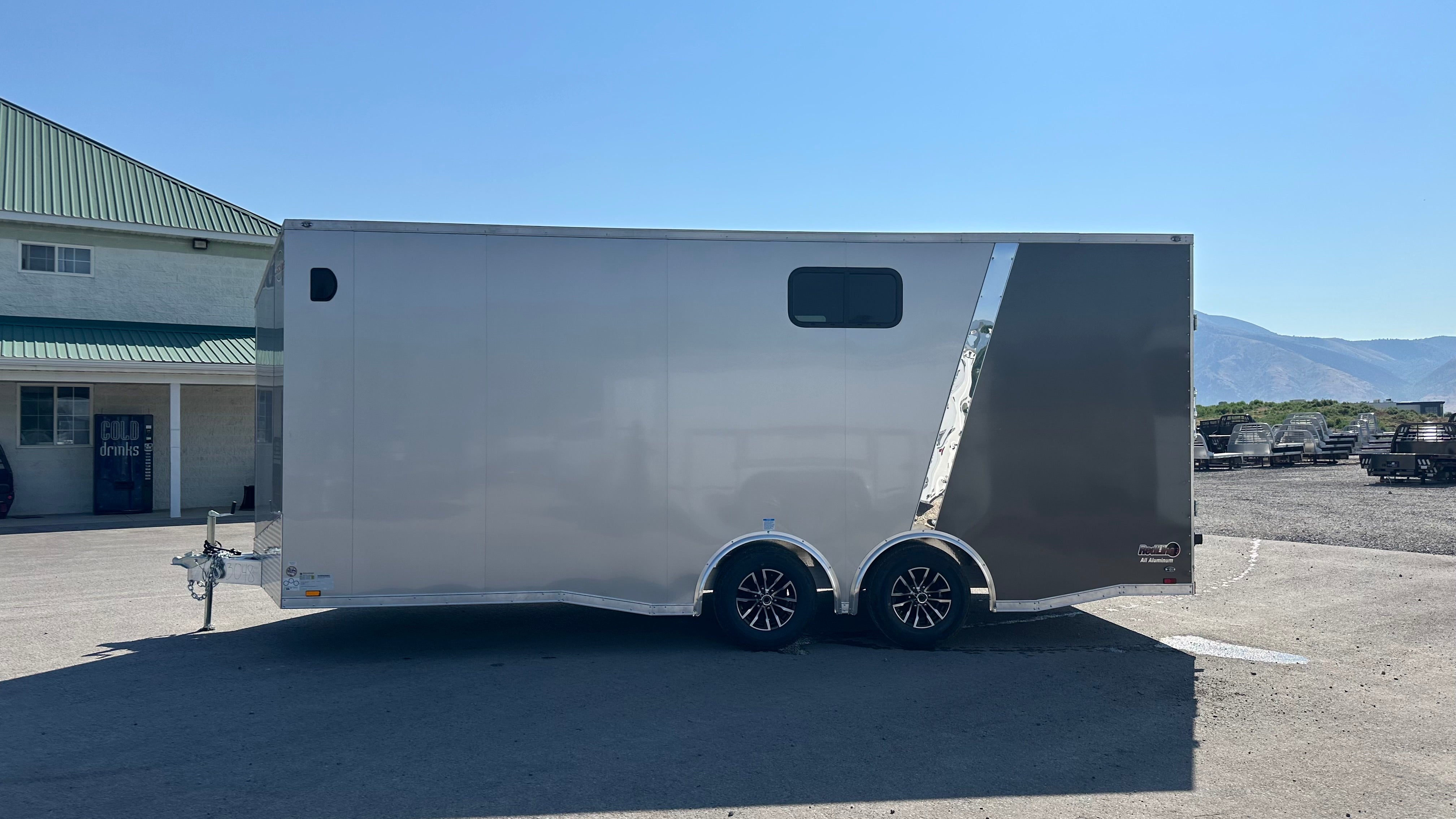 2025 Cargo Mate Redline 8.5X20 Aluminum Car Hauler