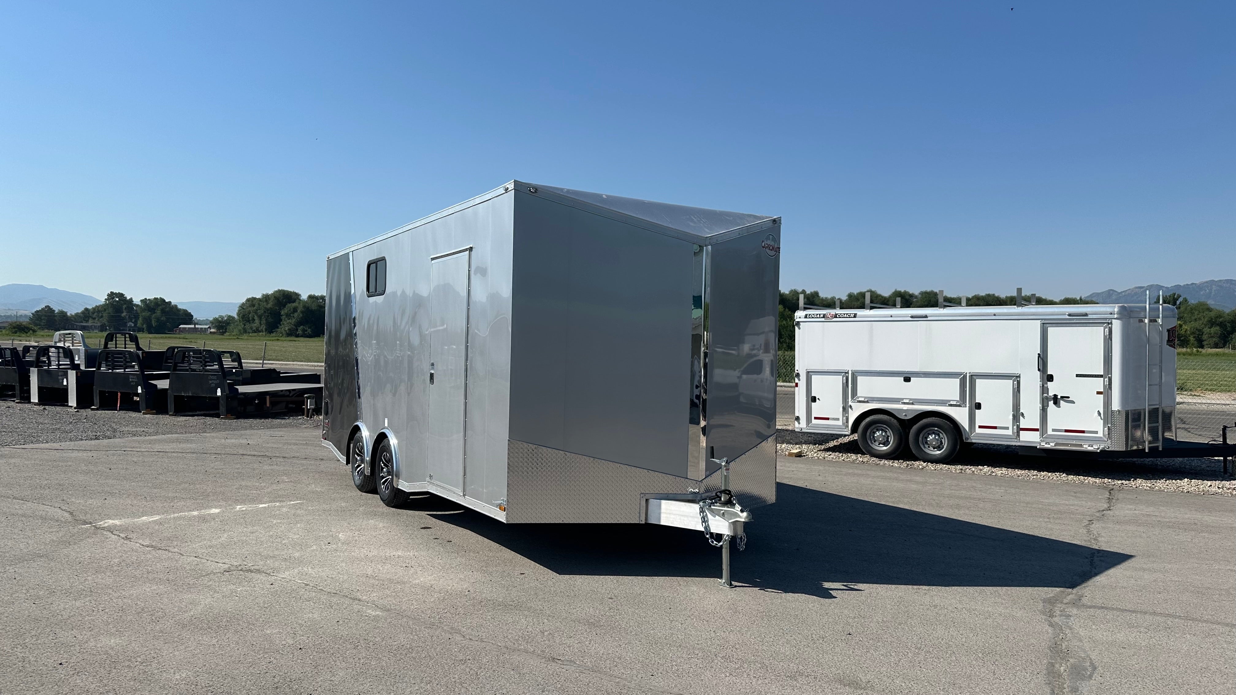 2025 Cargo Mate Redline 8.5X20 Aluminum Car Hauler