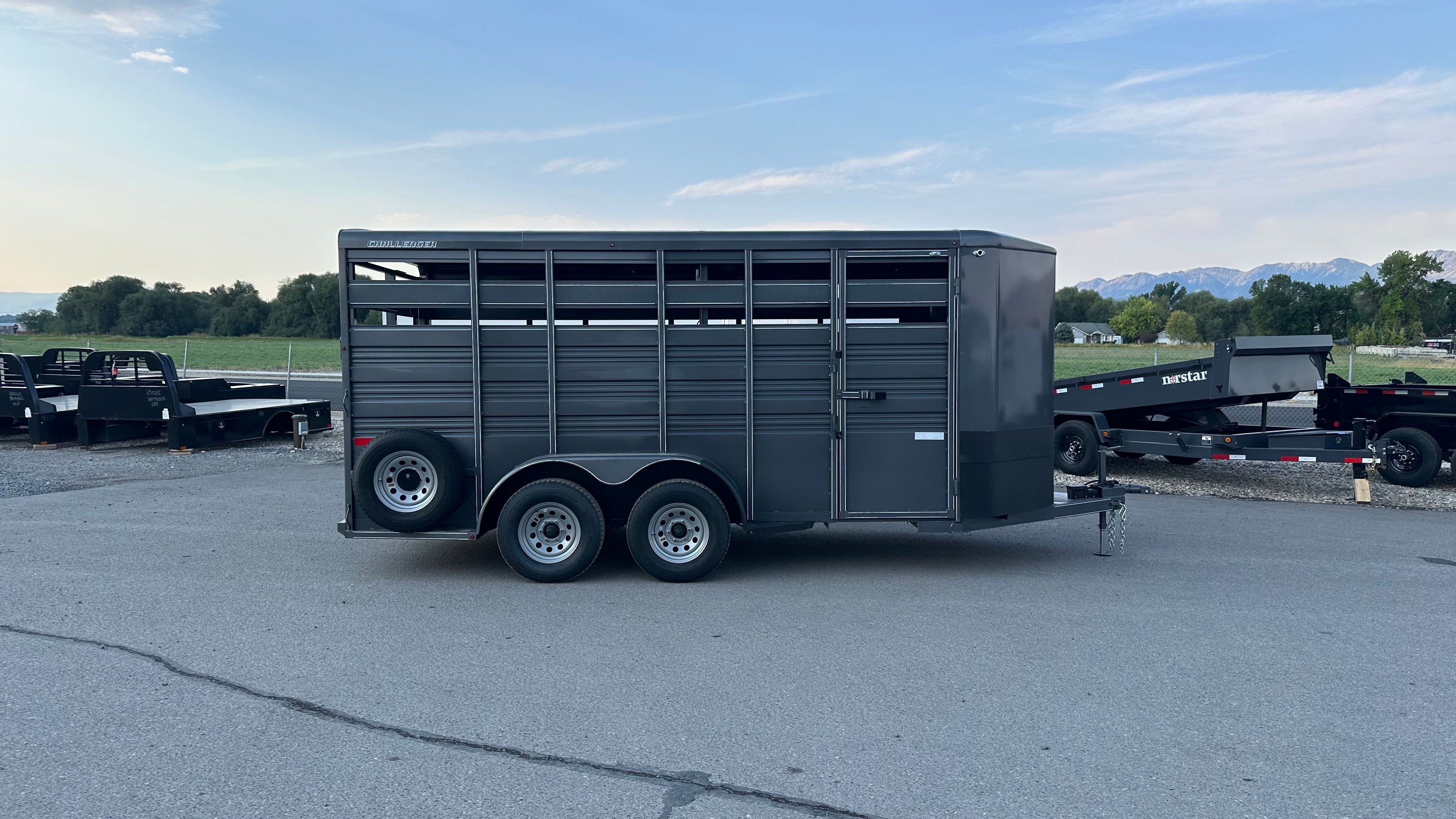 2025 Titan 16' BP Stock Trailer