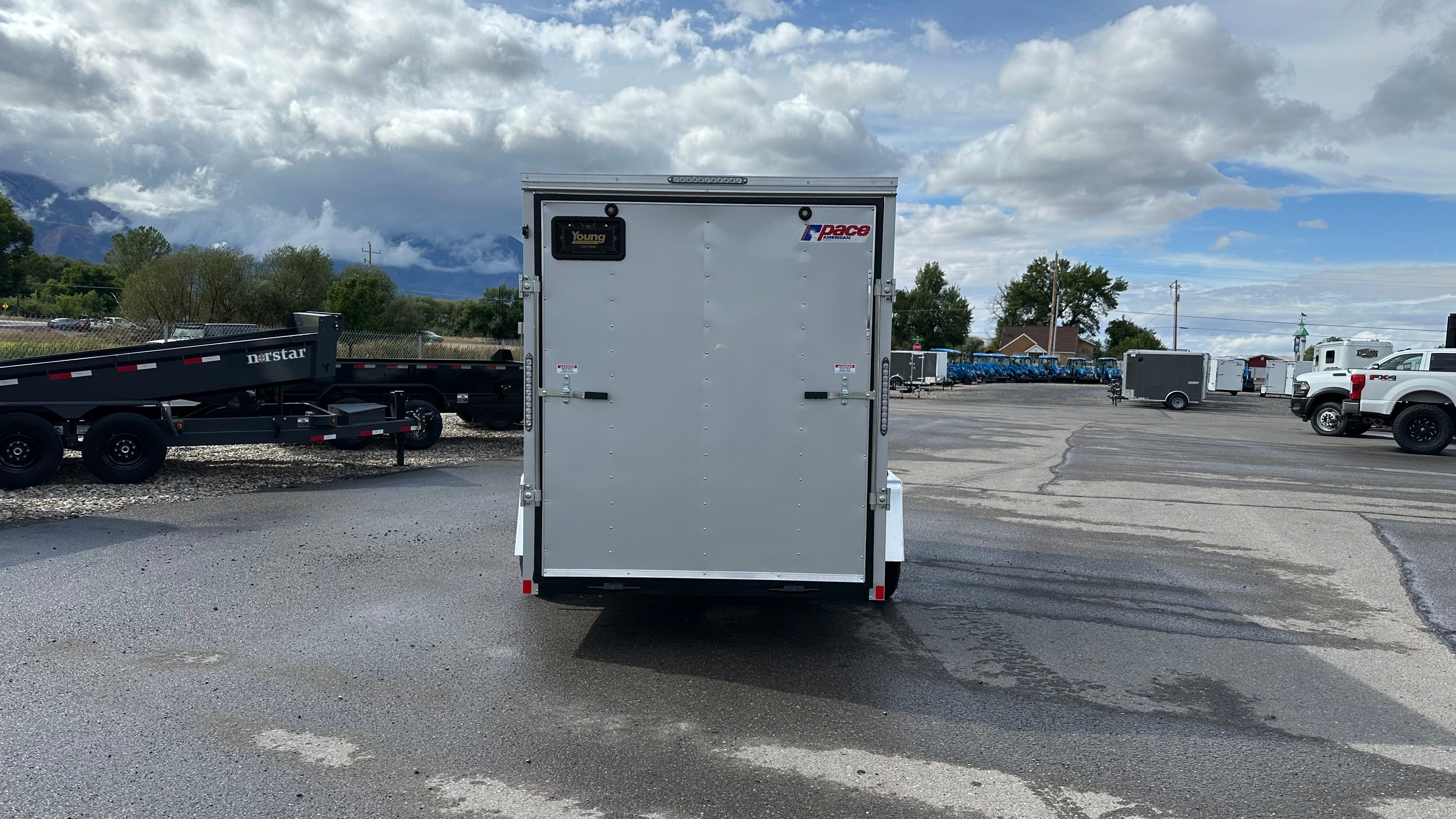 2025 Pace 6X12 Outback Cargo Trailer with Rear Ramp