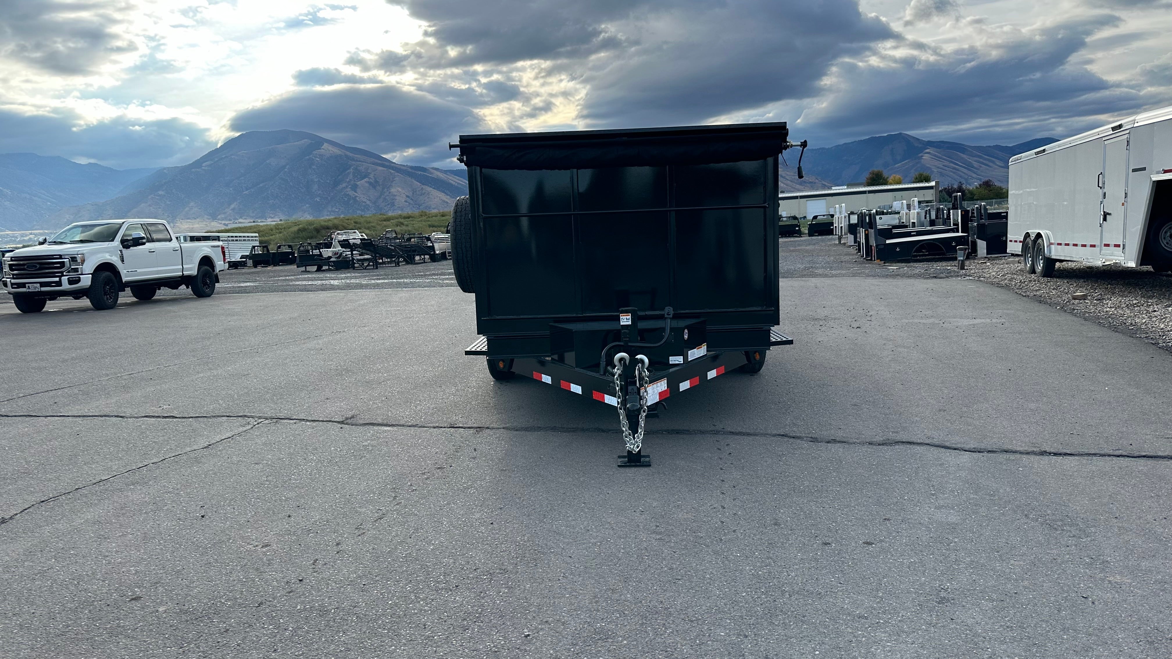 2025 C&B 7X14 Dump Trailer 14K