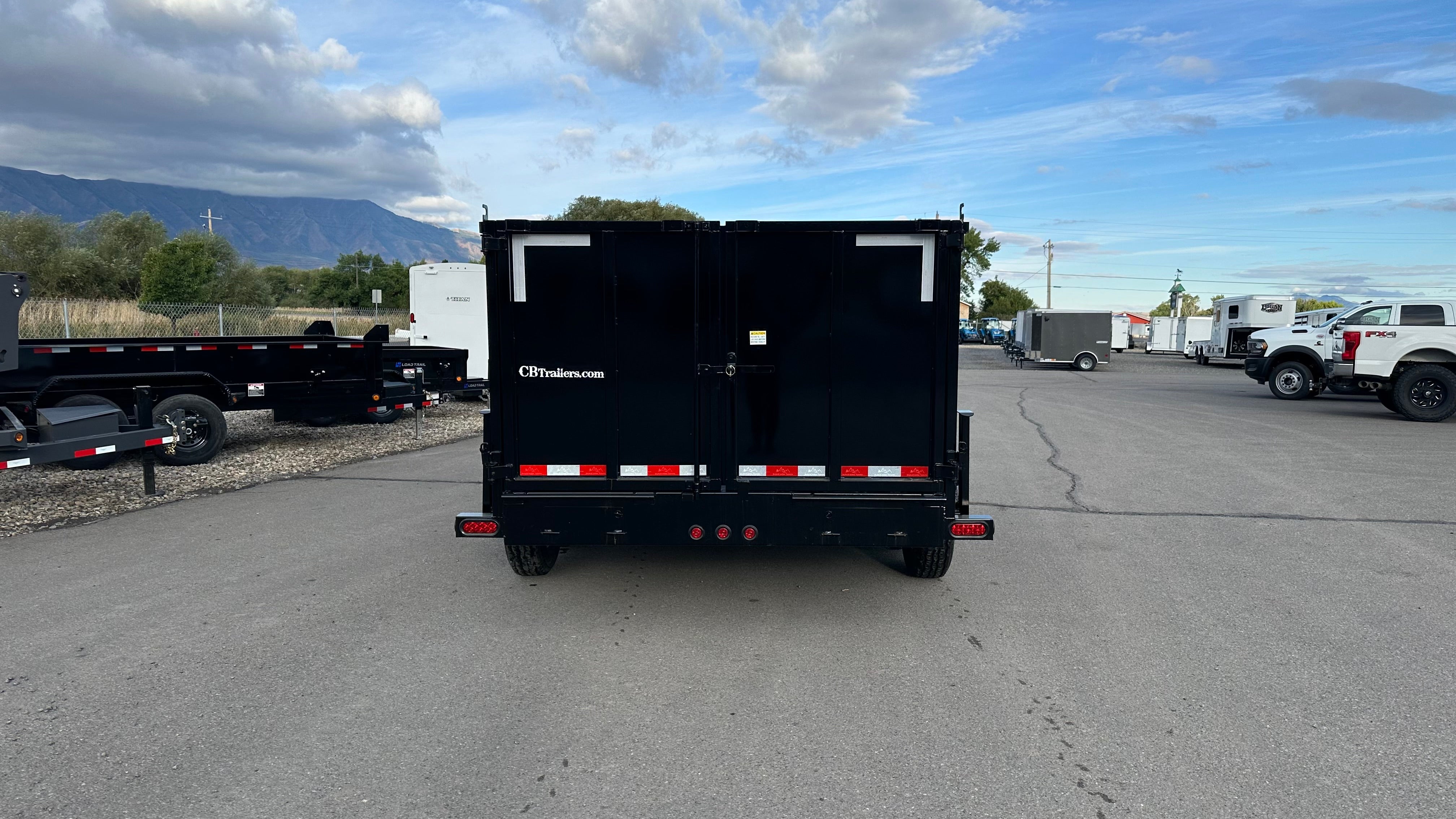 2025 C&B 7X14 Dump Trailer 14K