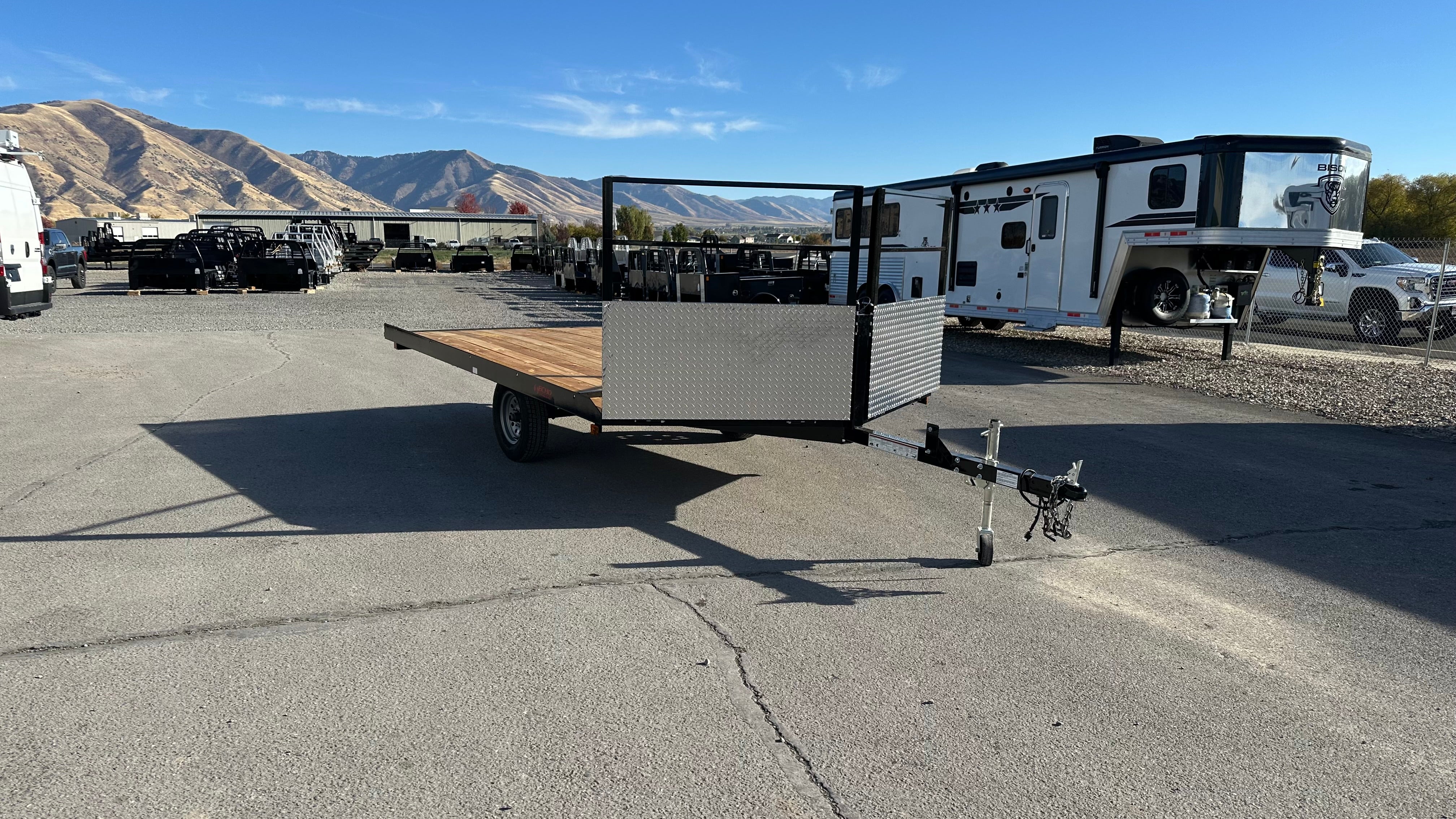 2025 Echo 2-Place open Sled Trailer