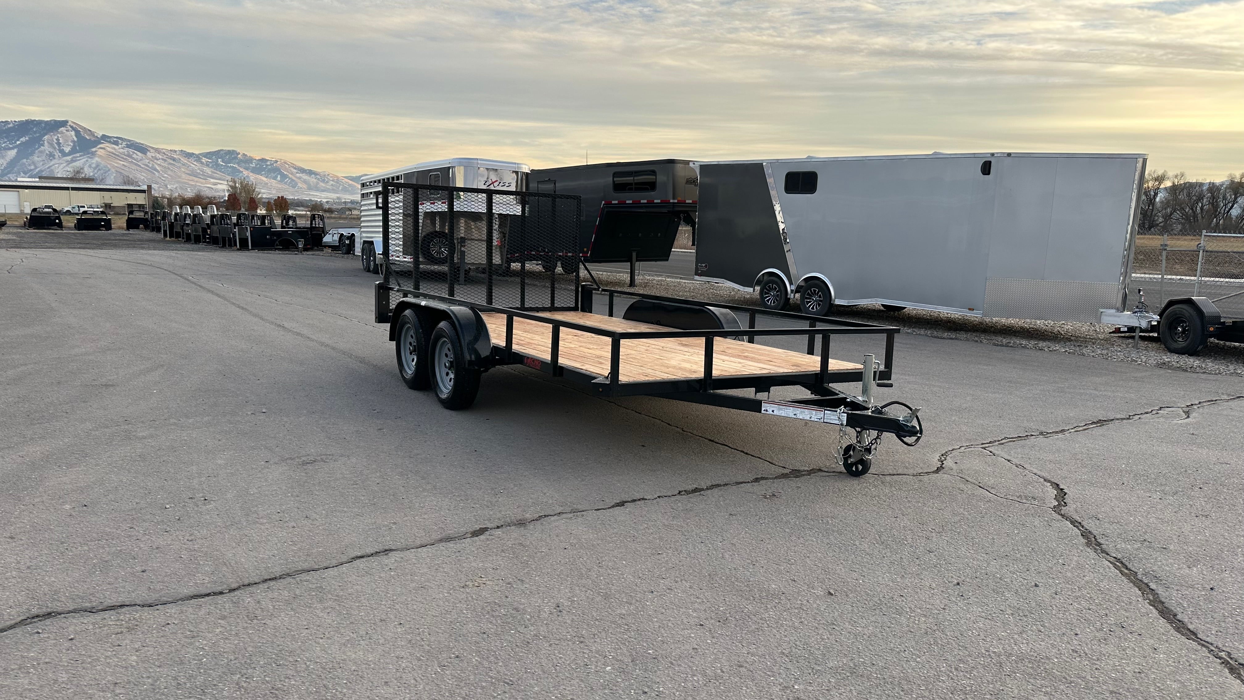 2025 Echo 7X14 Tandem Axle Utility Trailer