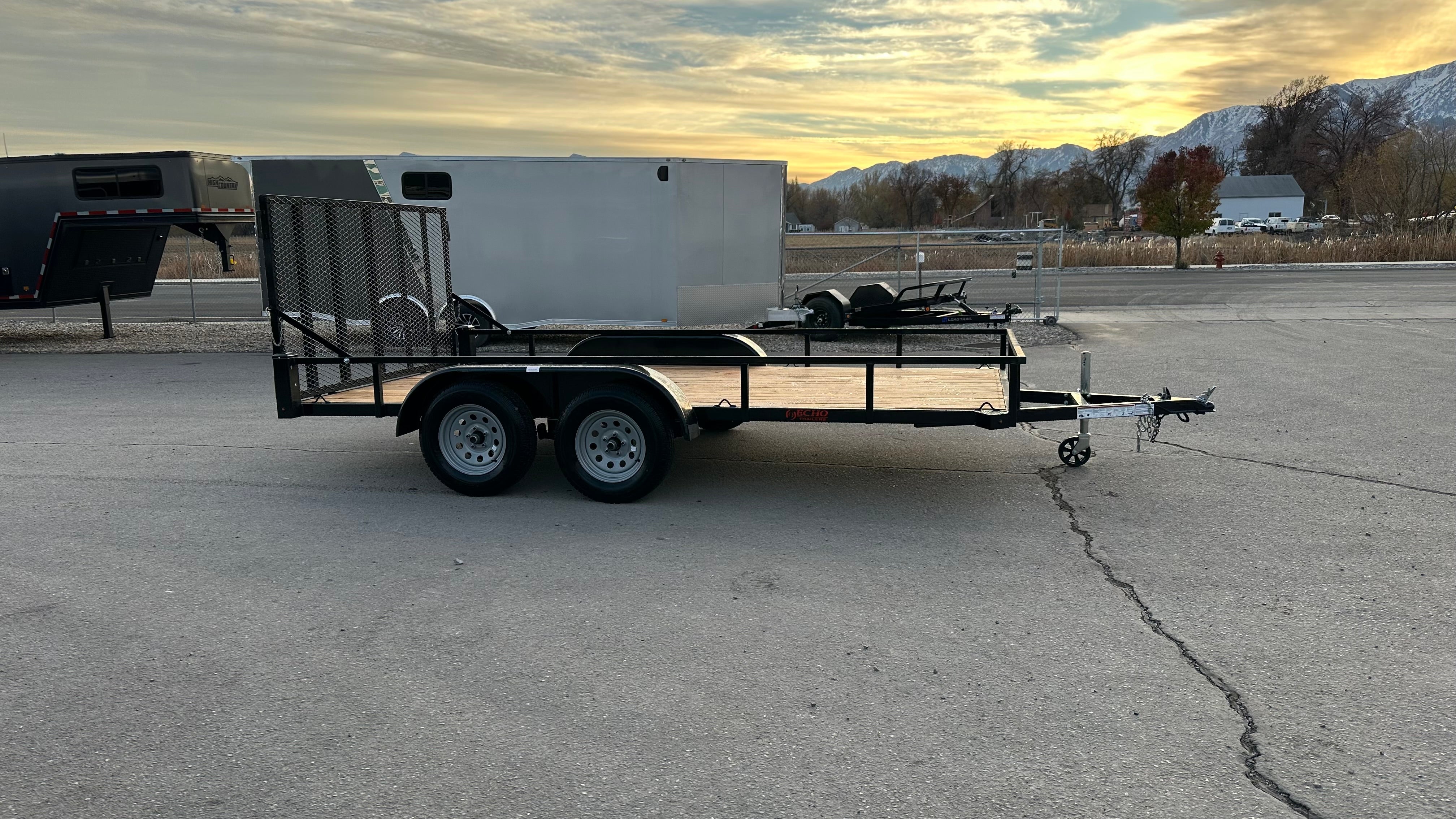 2025 Echo 7X14 Tandem Axle Utility Trailer