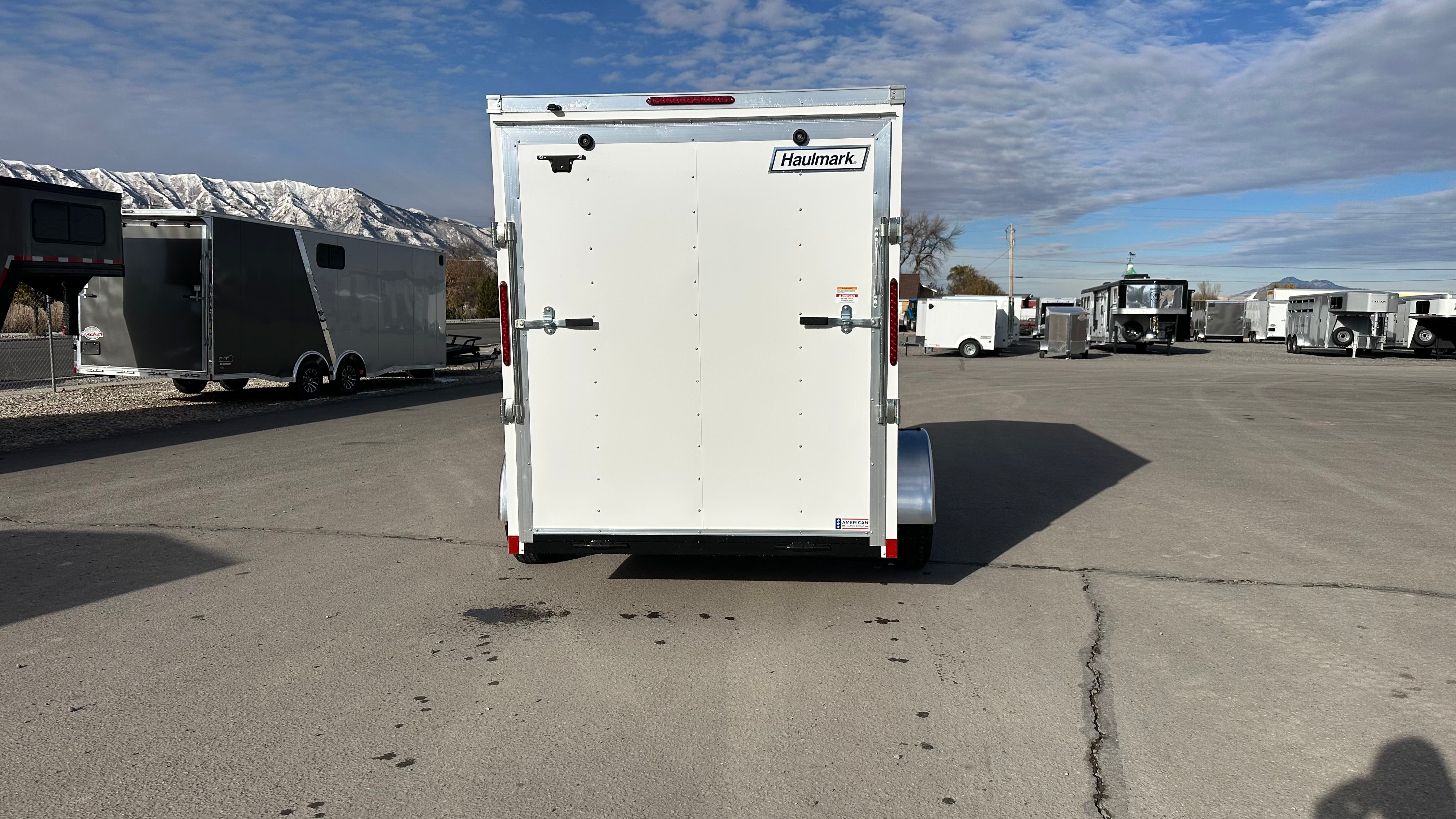 2025 Haulmark 6X10 Cargo Trailer with rear ramp