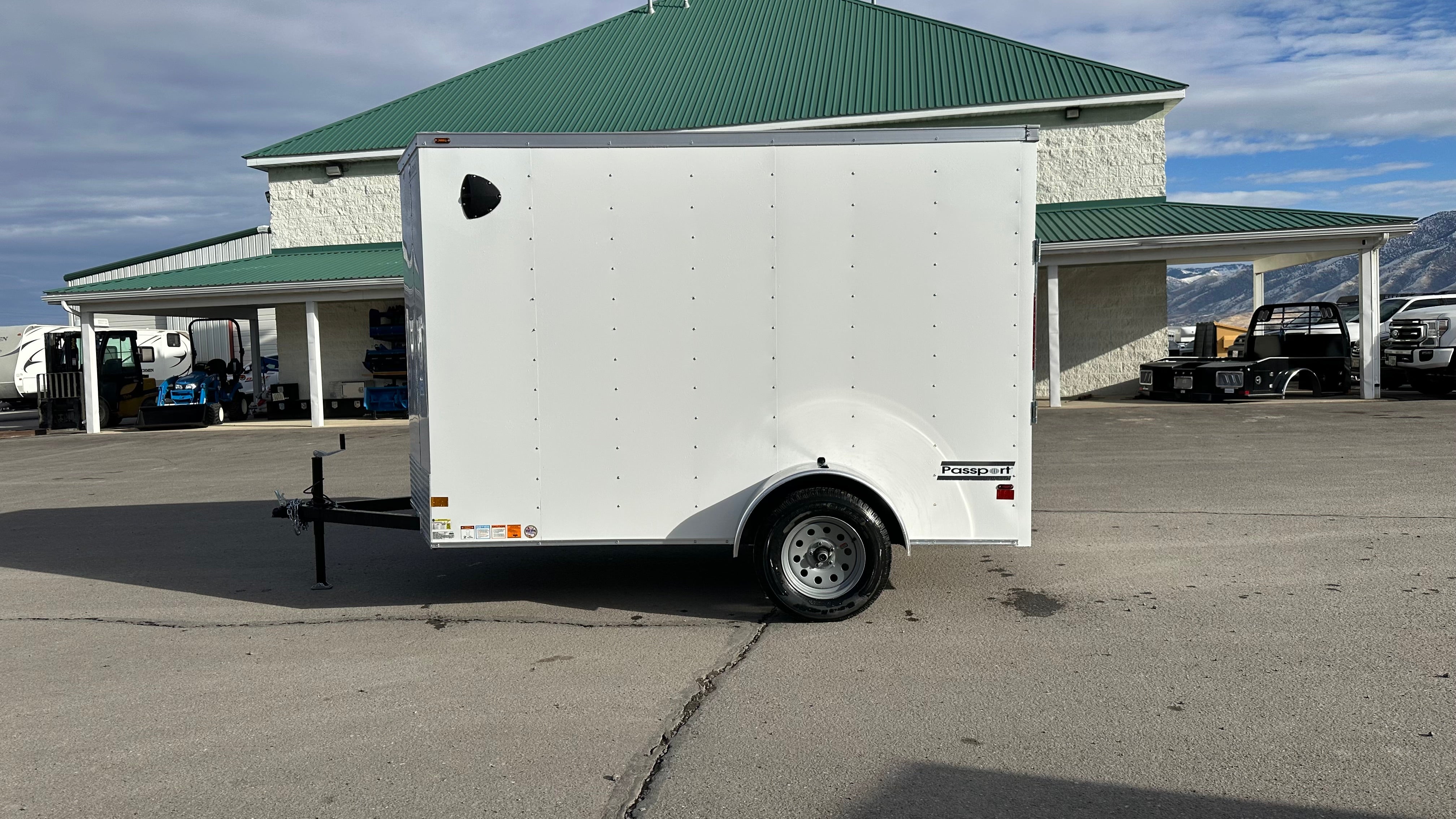 2025 Haulmark 6X10 Cargo Trailer with rear ramp