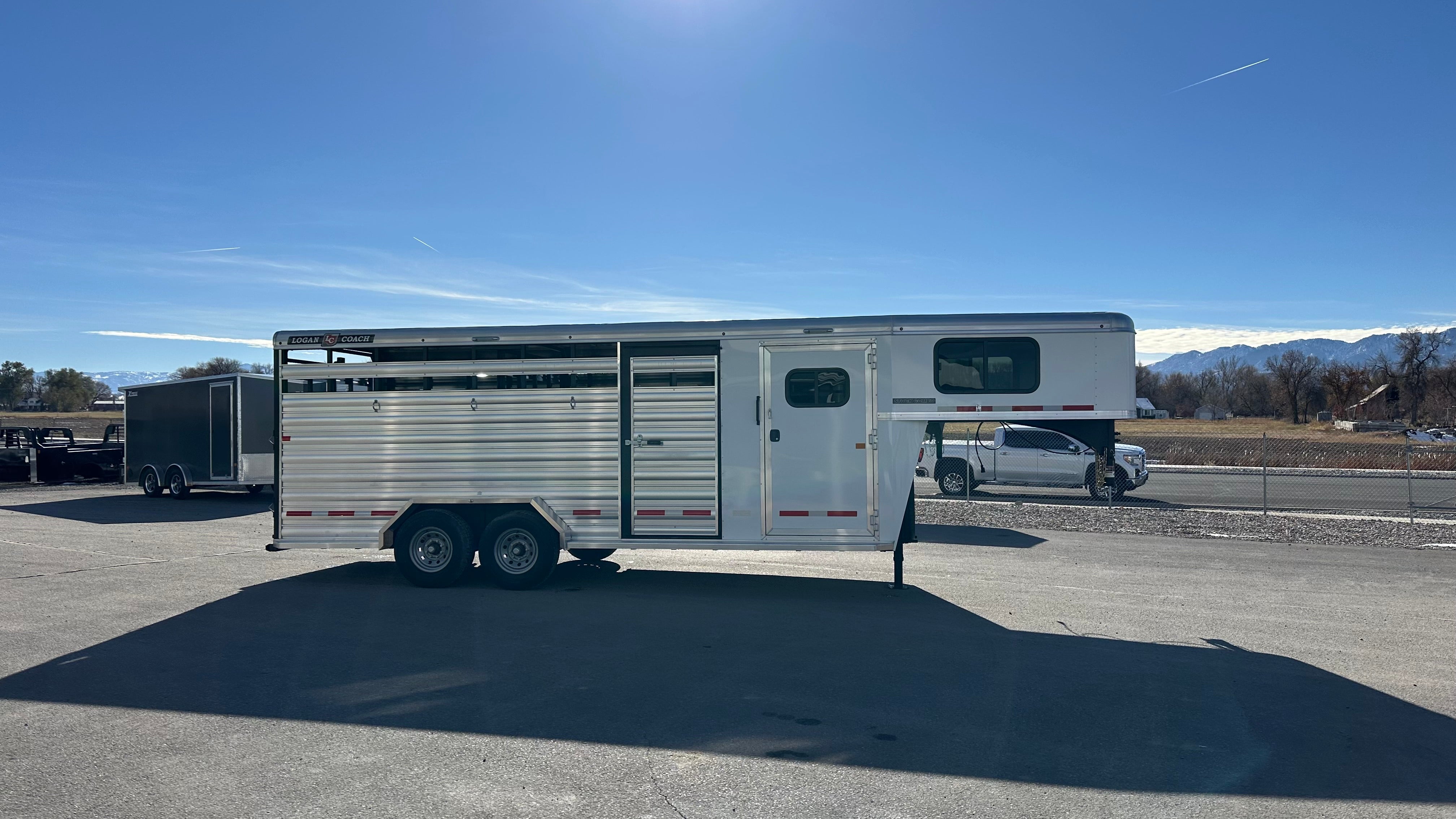 2025 Logan Coach 20' Stock Combo with Dual Man Door Tack