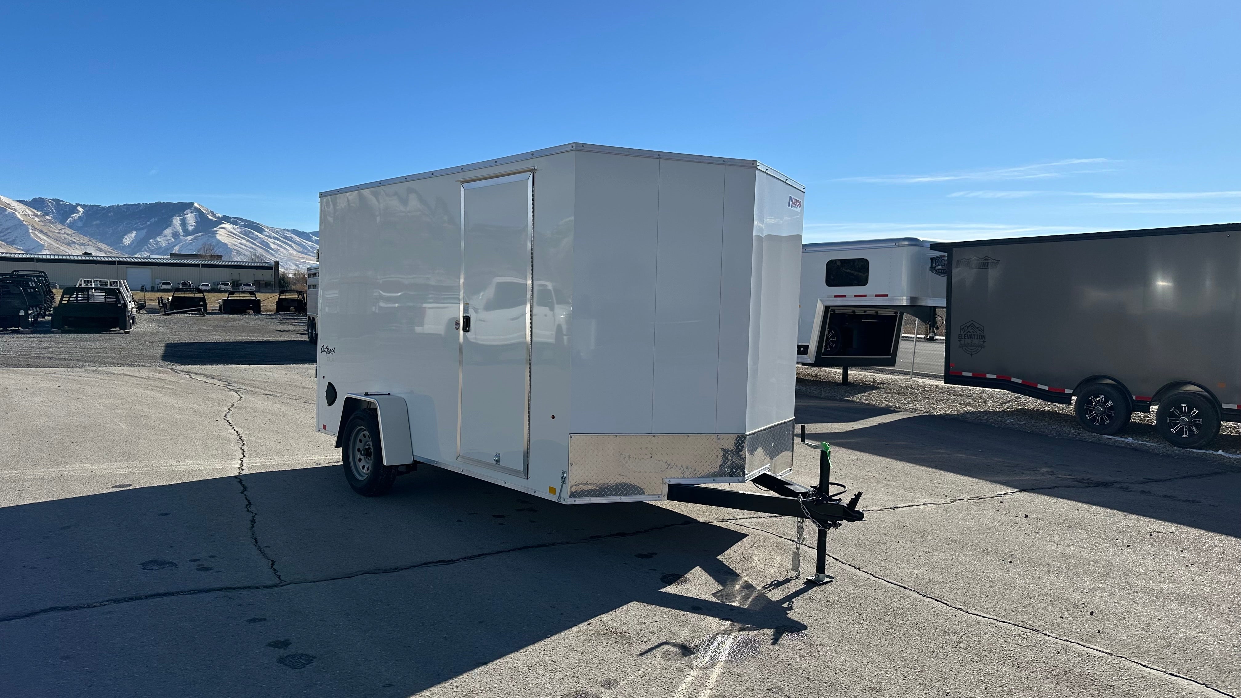 2025 Pace 7X12 Outback Cargo Trailer with Rear Ramp