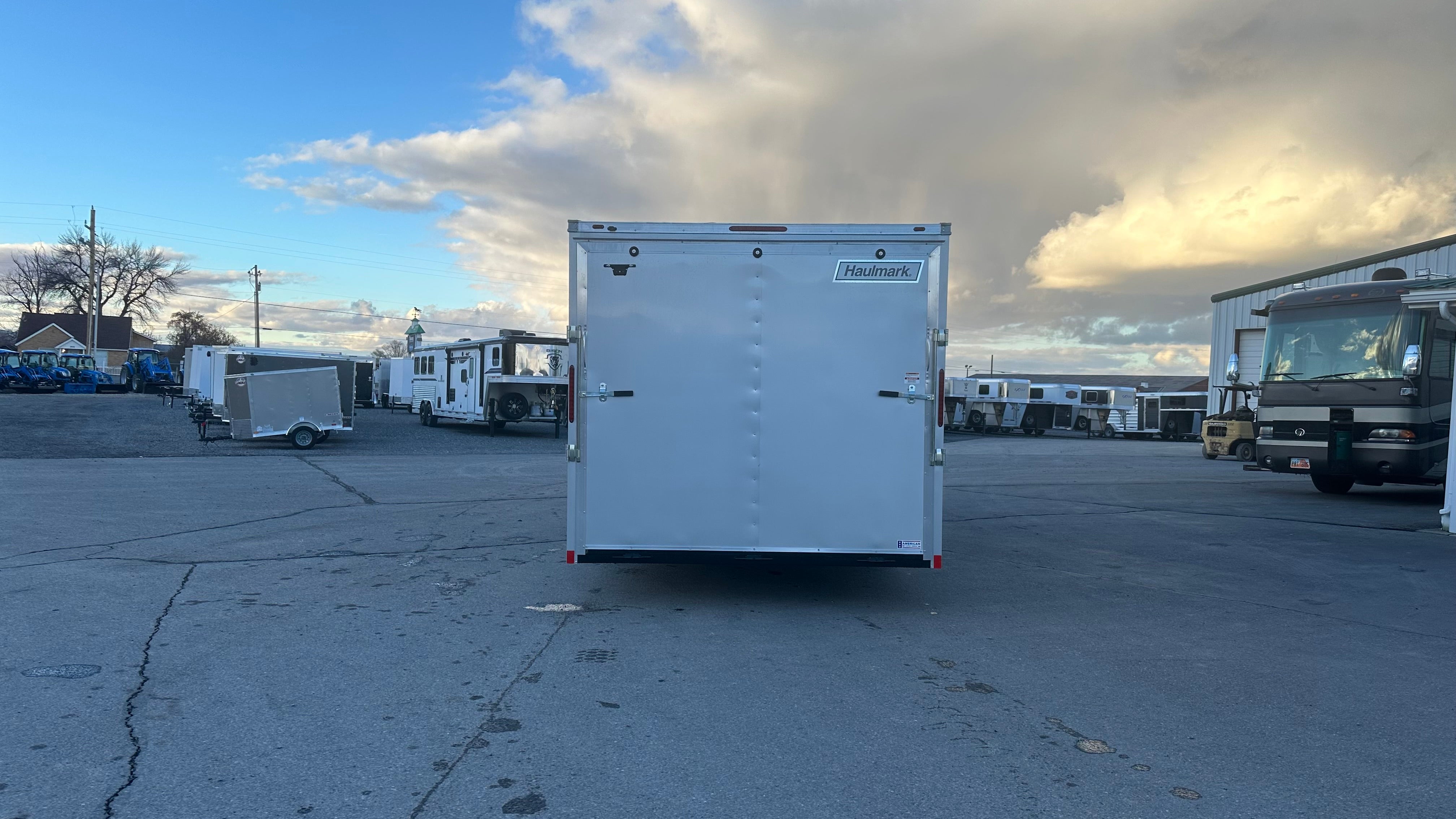 2025 Haulmark 8.5X24 Cargo Trailer with rear ramp