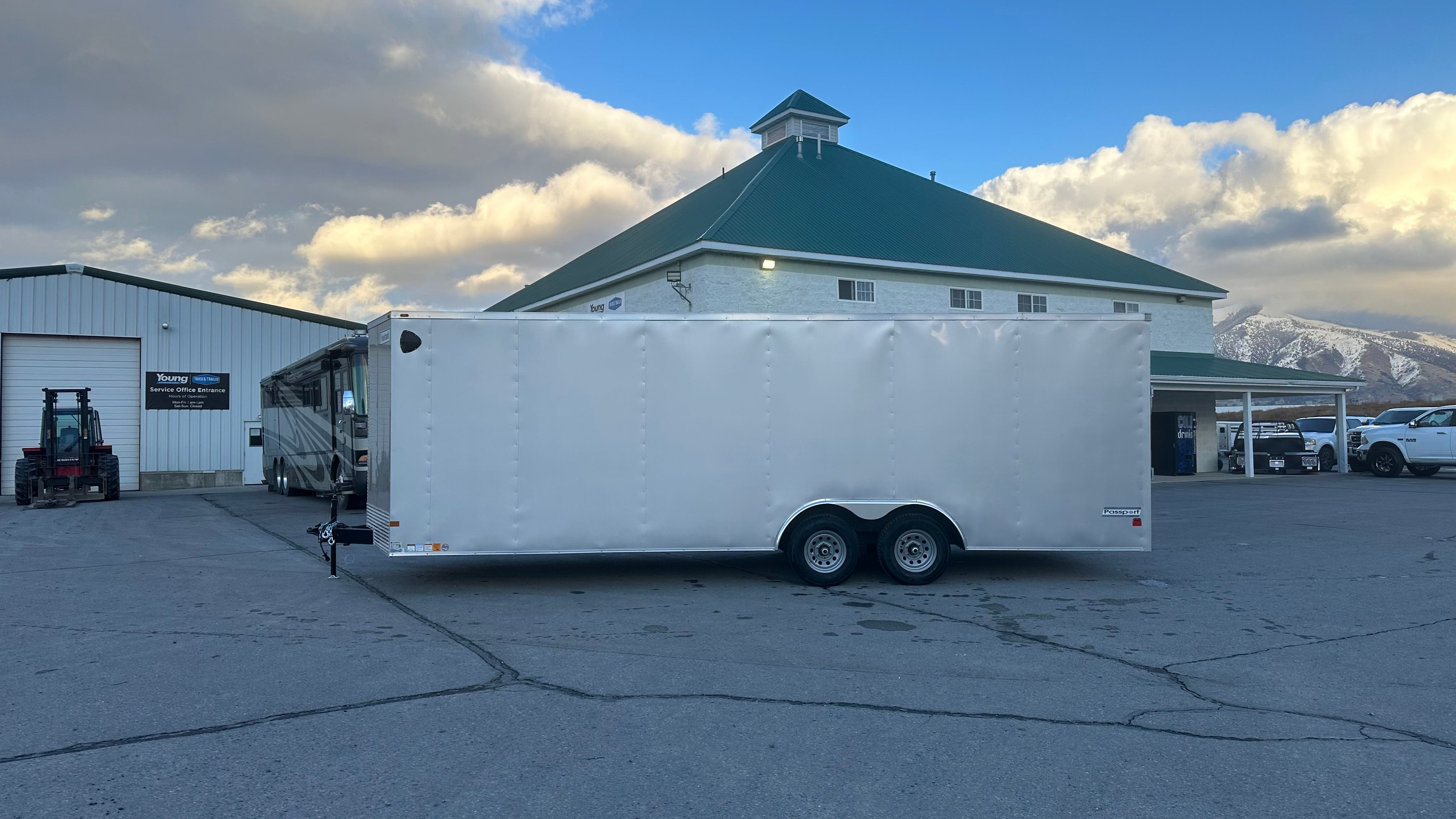 2025 Haulmark 8.5X24 Cargo Trailer with rear ramp