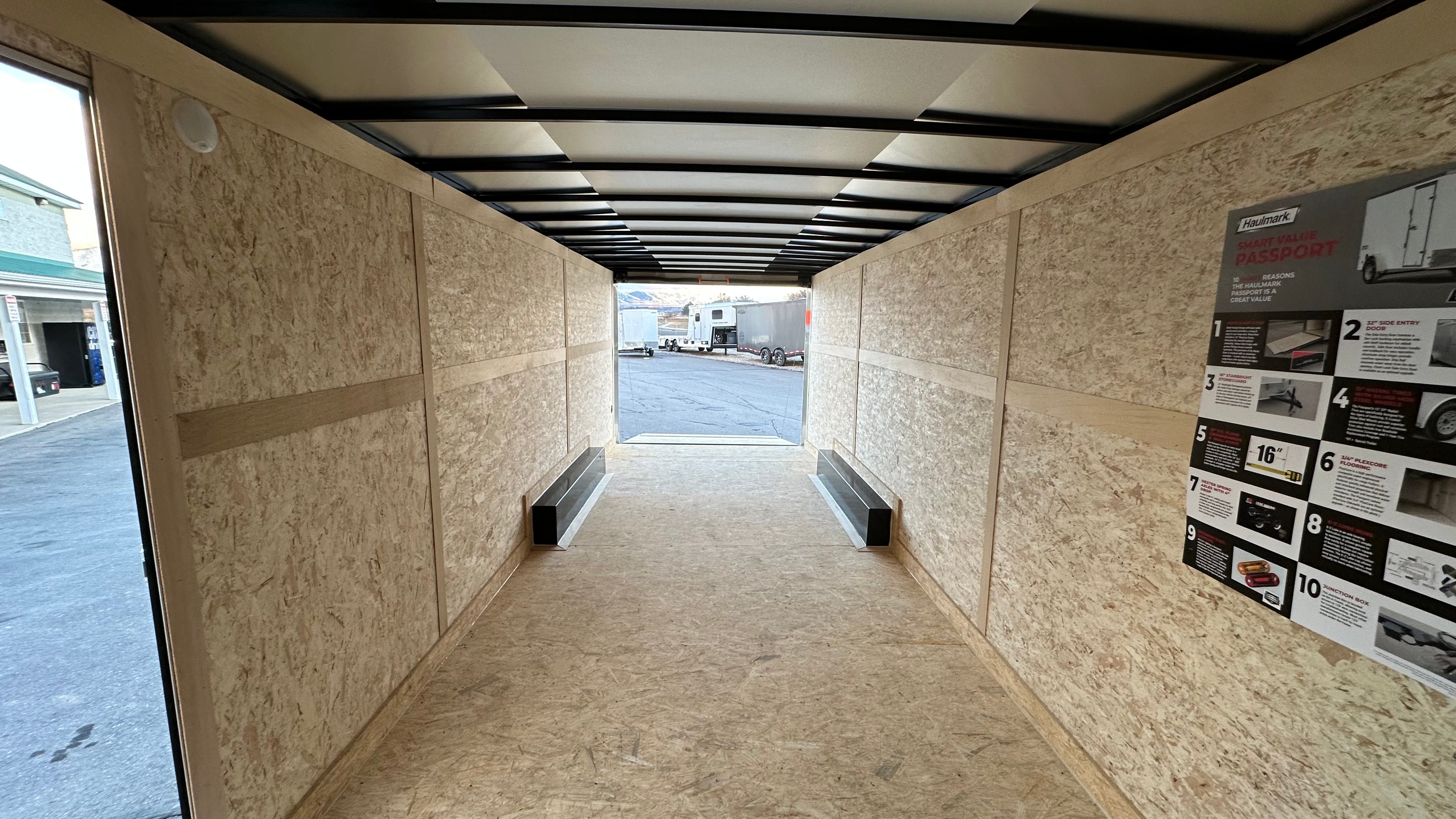 2025 Haulmark 8.5X24 Cargo Trailer with rear ramp