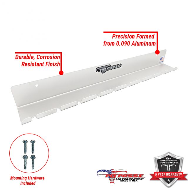 thumbnail image 2 of Pit Posse Pneumatic Tool Holder & Aerosol Rack Combo – PP3353 – Made In USA 2 of 4