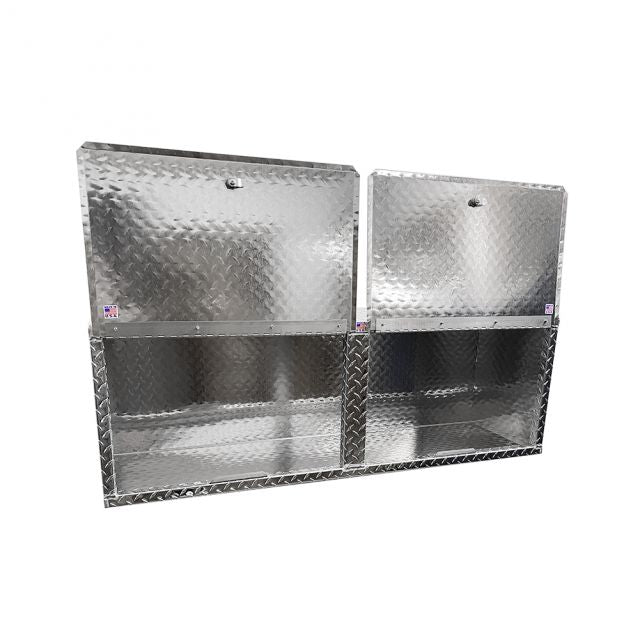 Pit Posse 48" Inch Overhead Cabinet- Sliver