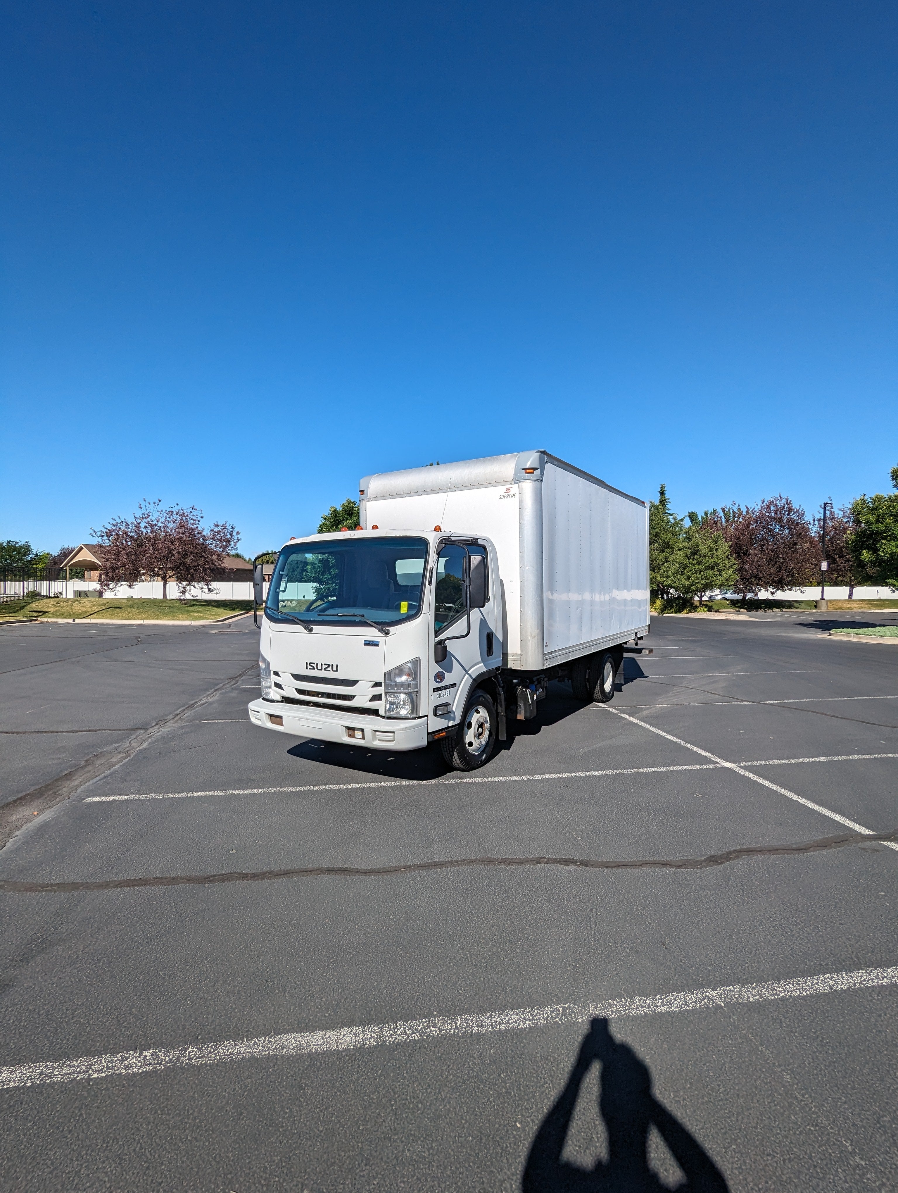 USED 2018 ISUZU NPRHD 16' BOX TRUCK