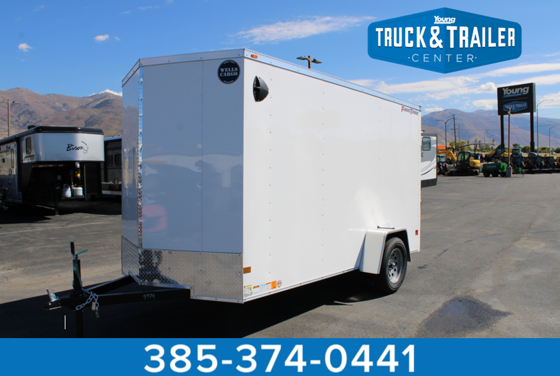Wells Cargo 6 x 12 Deluxe Enclosed Trailer