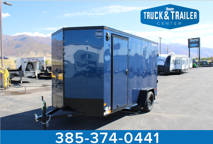 Wells Cargo 6 x 12 Deluxe Enclosed Trailer