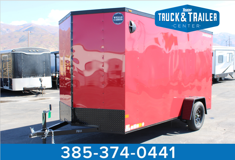 Wells Cargo 6 x 12 Deluxe Enclosed Trailer