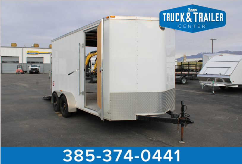 Wells Cargo 7 x 14 Deluxe Enclosed Trailer **BLACK FRIDAY SPECIAL**