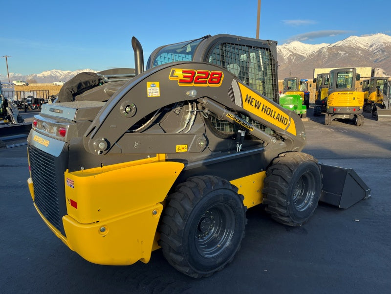 New Holland L328 Skid Steer With High Flow Plus