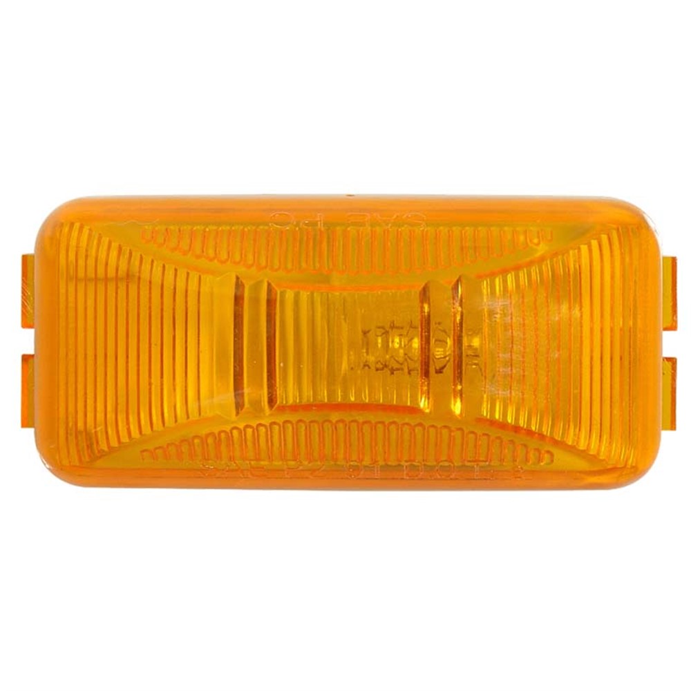 Optronics Light Clearance Marker Mini Thinline Amber Sealed Rectangle 2.5"