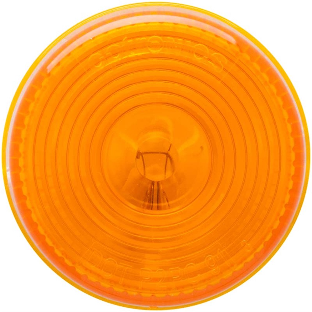 Optronics Clearance Marker Light 2-Inch Round Amber Required Double Wire Plug