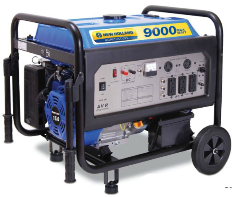 New Holland 9,000-Watt Gas Generator