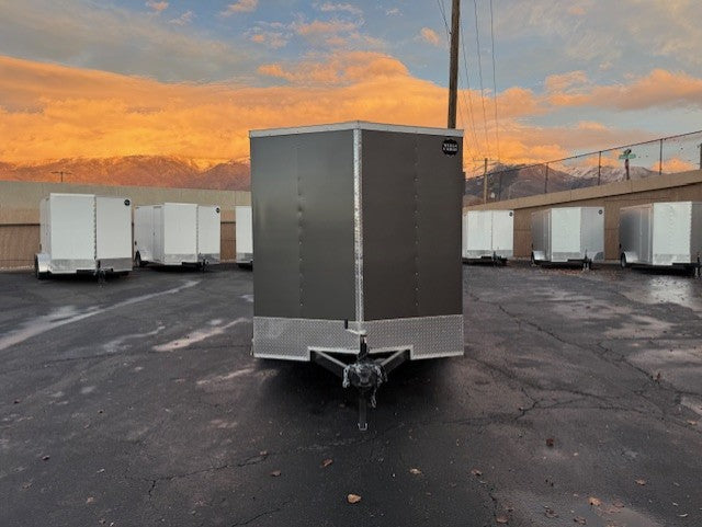 Wells Cargo 7 x 12 Deluxe Enclosed Trailer
