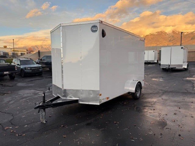 Wells Cargo 7 x 12 Deluxe Enclosed Trailer