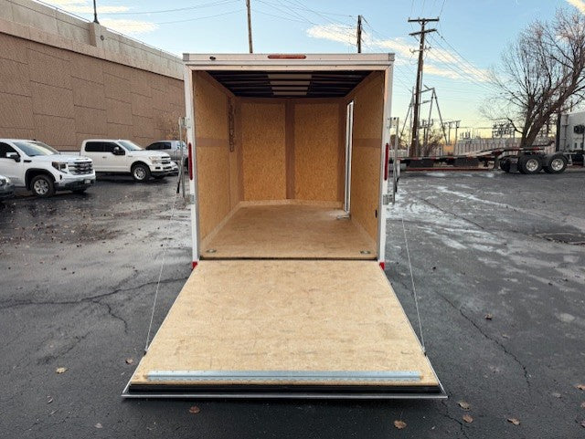 Wells Cargo 7 x 12 Deluxe Enclosed Trailer