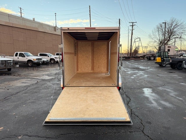 Wells Cargo 7 x 12 Deluxe Enclosed Trailer