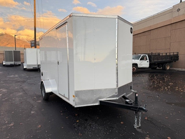 Wells Cargo 7 x 12 Deluxe Enclosed Trailer